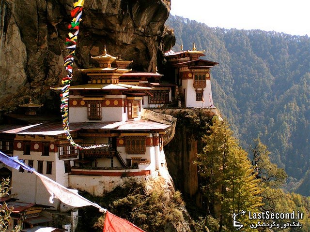 صومعه‌ای در بوتان 